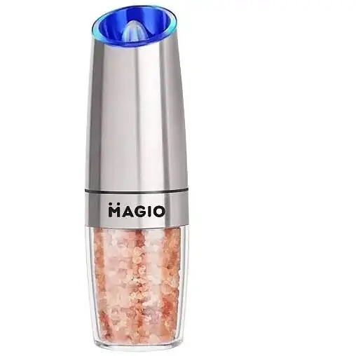 Подрібнювач Magio MG-210 гравітаційний з керамічними жорнами інноваційний млин для спецій ААА 6 шт. - фото 2