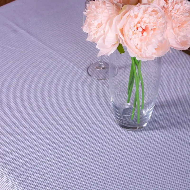 Скатертина MirSon №303 Jacquard blue 280x170 см жакард - фото 4