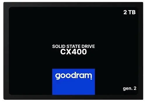 Твердотільний накопичувач SSD Goodram 2Tb, CX400 (Gen.2), SATA3, 2.5", TLC 3D, 550/500 МБ/с teh0019835 - фото 4
