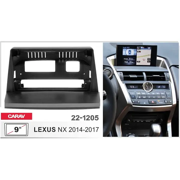 Переходная рамка Lexus NX Carav 22-1205 - фото 7