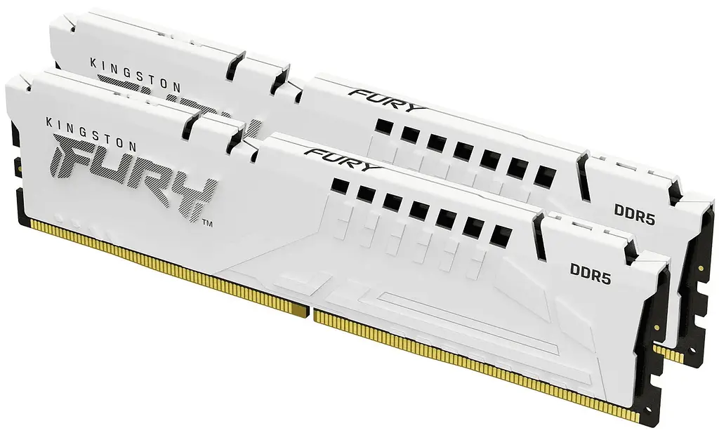 Модуль памяти Kingston Fury DDR5 32GB (2x16) 5600MHz Beast White EXPO (KF556C36BWEK2-32) - фото 2