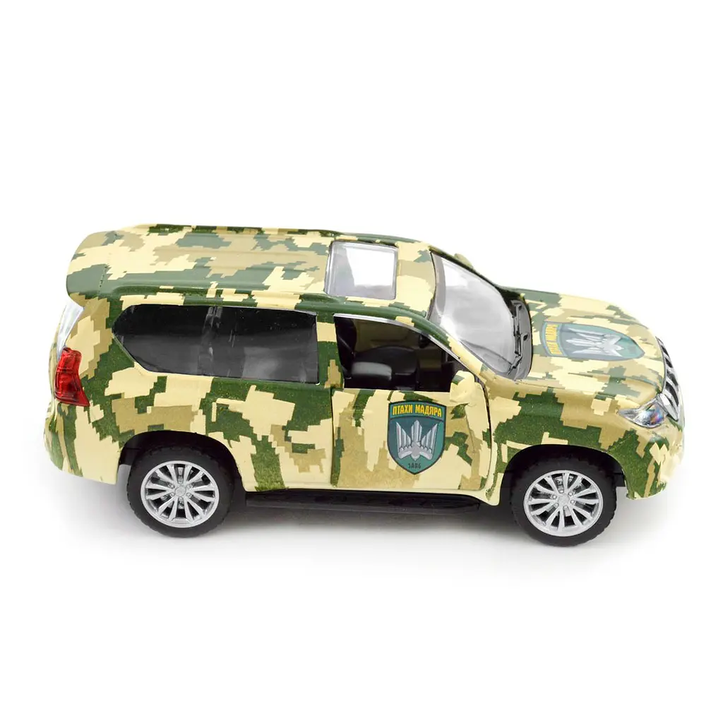 Автомодель TechnoDrive Шеврони Героїв Toyota Land Cruiser Prado Птахи Мадяра (250363M) - фото 6