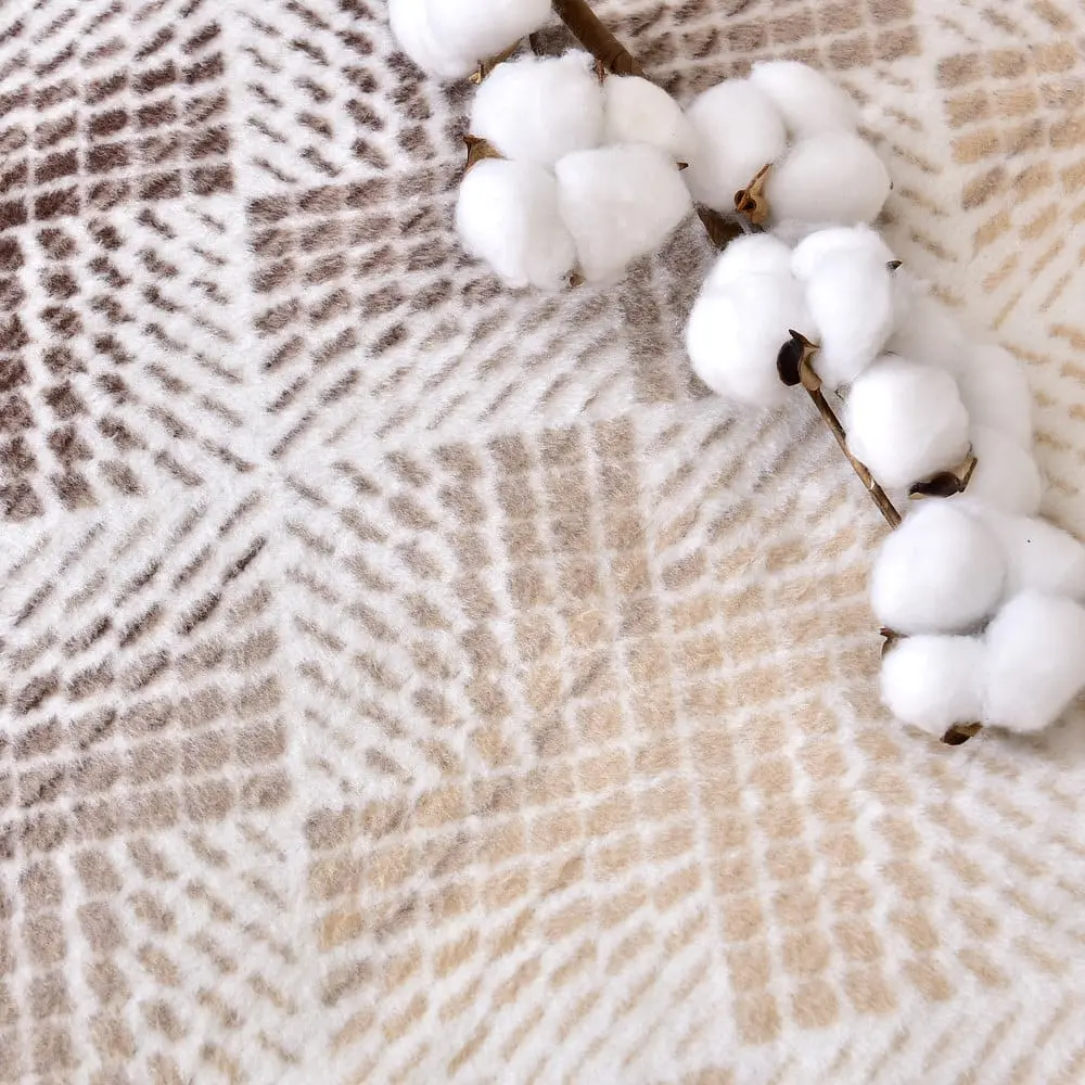 Плед-покривало Ideia Kassandra Шахи бавовняний 220х200 см сірий (8000035178) - фото 4