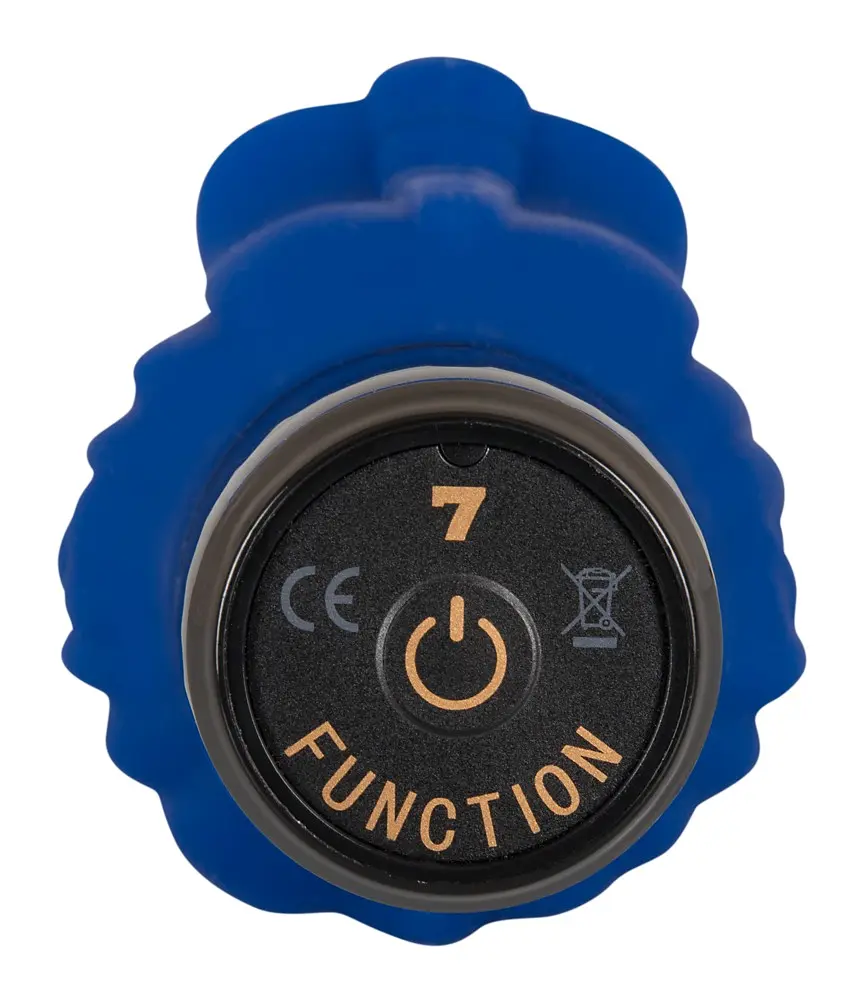 Вибратор You2Toys Vibra Lotus Classics Big 21.5 см синий - фото 5