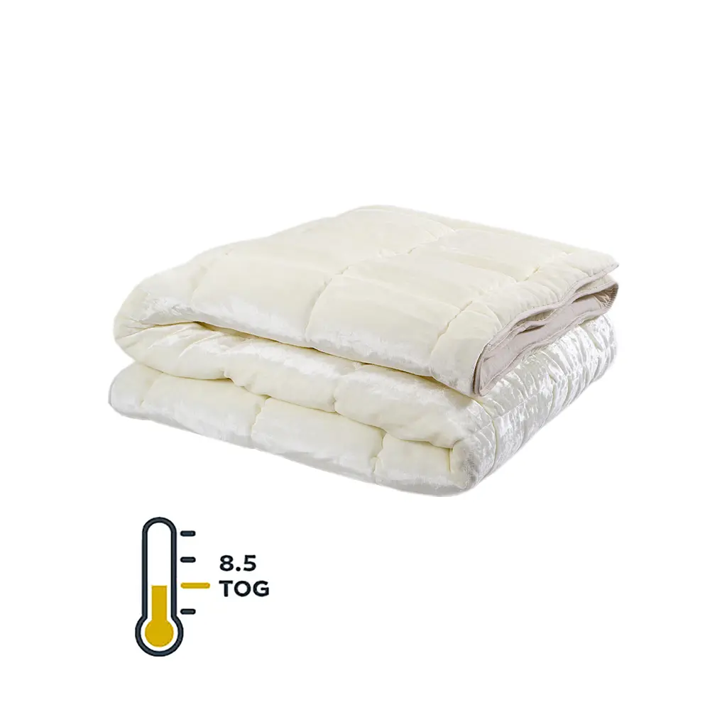 Одеяло Penelope - Velour cream 8,5 tog 195x215 евро - фото 2
