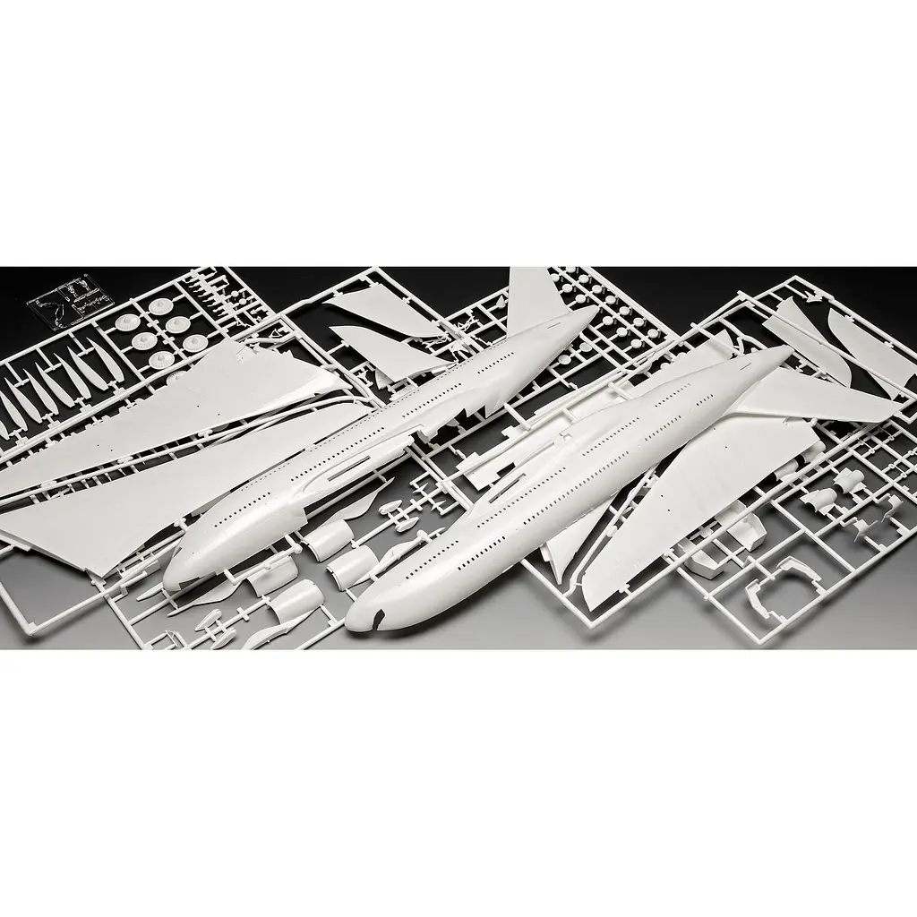 Збірна модель-копія Revell Літак Airbus A380-800 Lufthansa нова ліврея 1:144 (RVL-03872) - фото 7