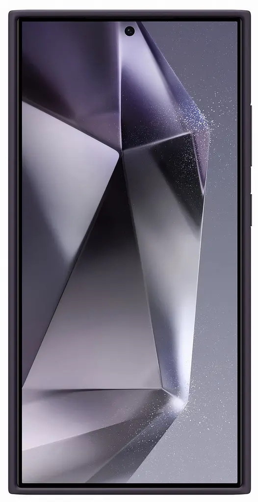 Оригінальний силіконовий чохол для Samsung Galaxy S24 Ultra Samsung Silicone Case Dark Violet EF-PS928TEEGWW (S928) - фото 8