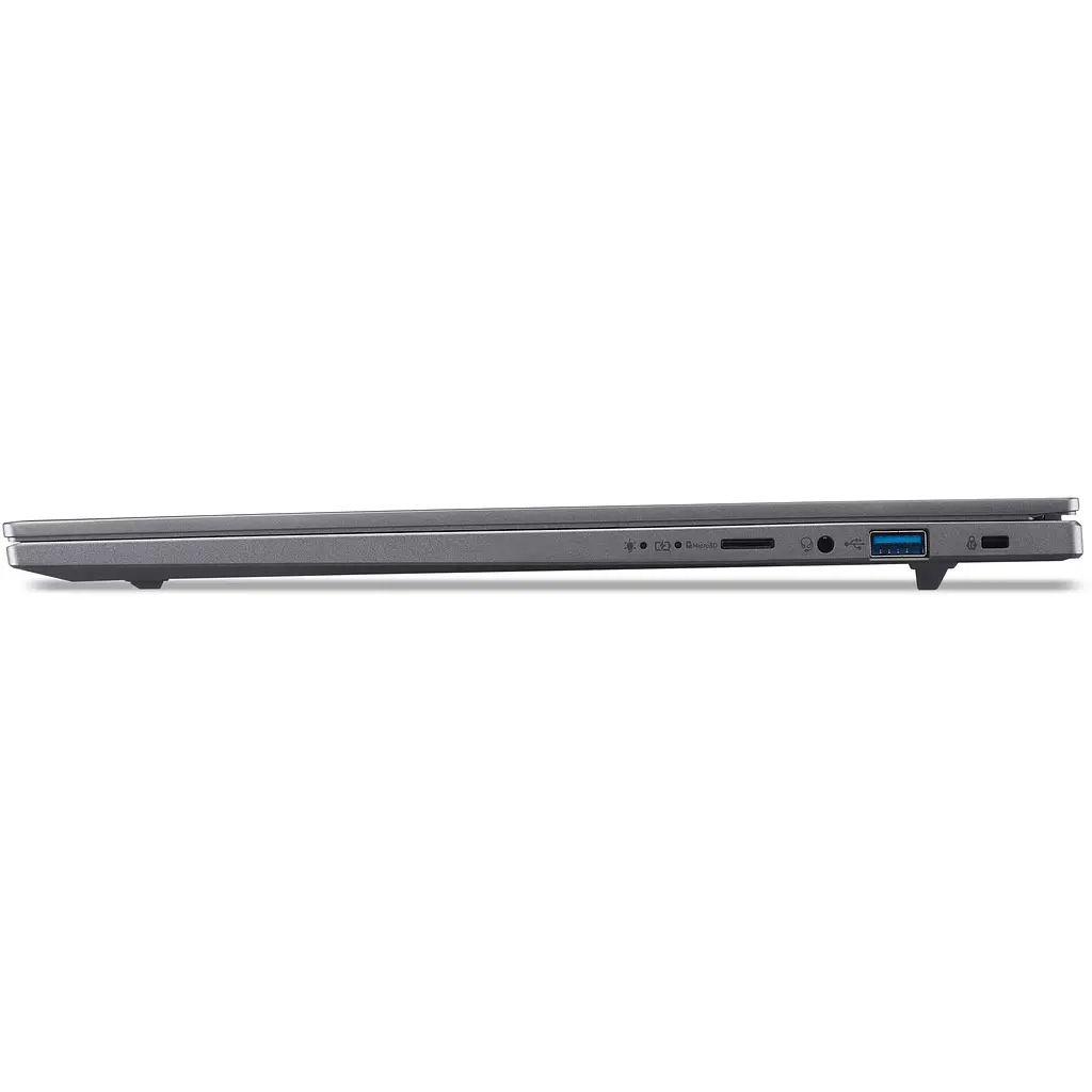 Ноутбук Acer Aspire 16 AI OLED A16- 52M- 70B8 Intel Core Ultra 7 256 В до 4, 8 ГГц, 16 дюймов WUXGA+, OLED, 120 Гц, 16 ГБ LPDDR5X, 1 ТБ SSD, Intel Arc, стальной Серый - фото 9