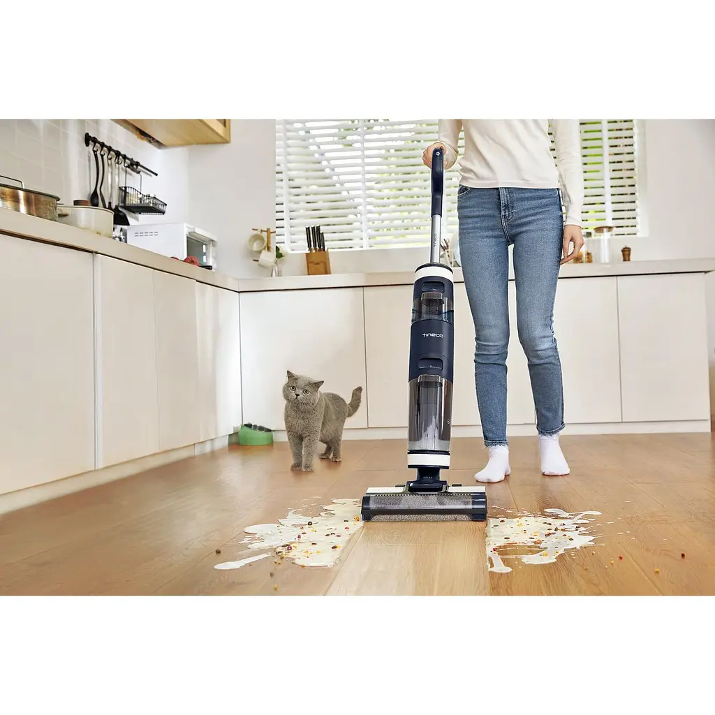 Ручний миючий акумуляторний пилосос Tineco Floor One S3 Extreme синій (FW050700DE) - фото 9