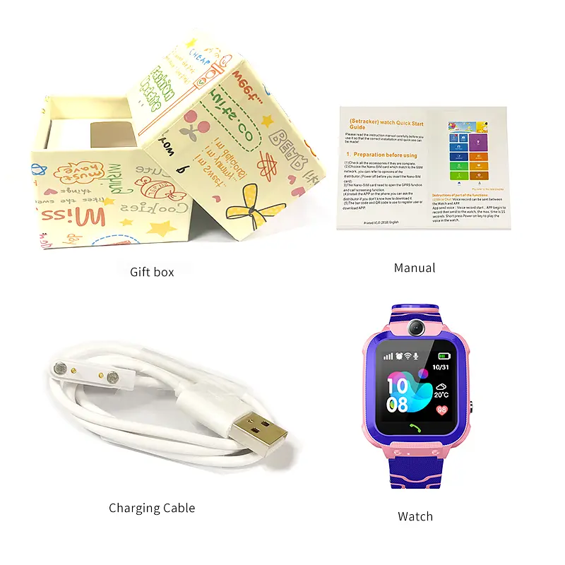 Детские умные часы Smart Watch водонепроницаемый W02s - фото 2