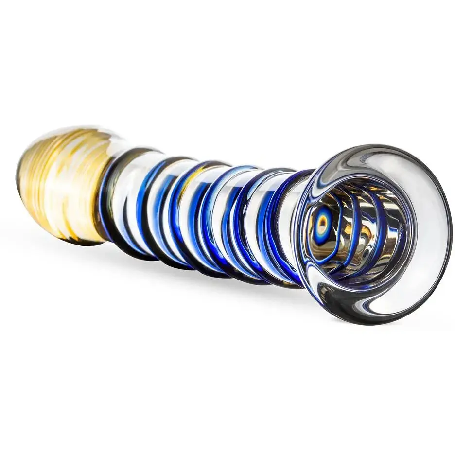 Скляний дилдо Gildo Glass Dildo No.1 - фото 4
