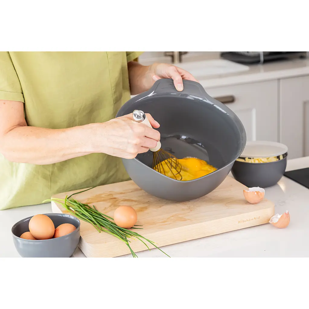 Набір мисок для змішування KitchenAid Coreline сірий 3 шт. (KQG175OSCGG) - фото 14