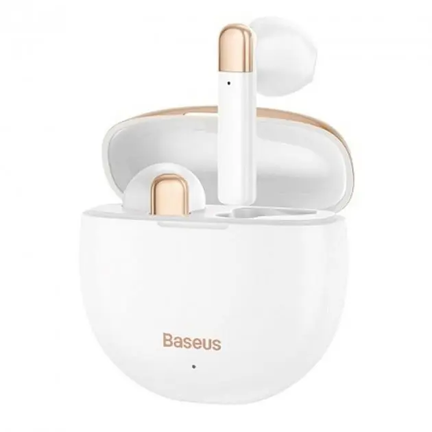 Блютуз Стерео Гарнитура Baseus NGW2 TWS Белый - фото 5