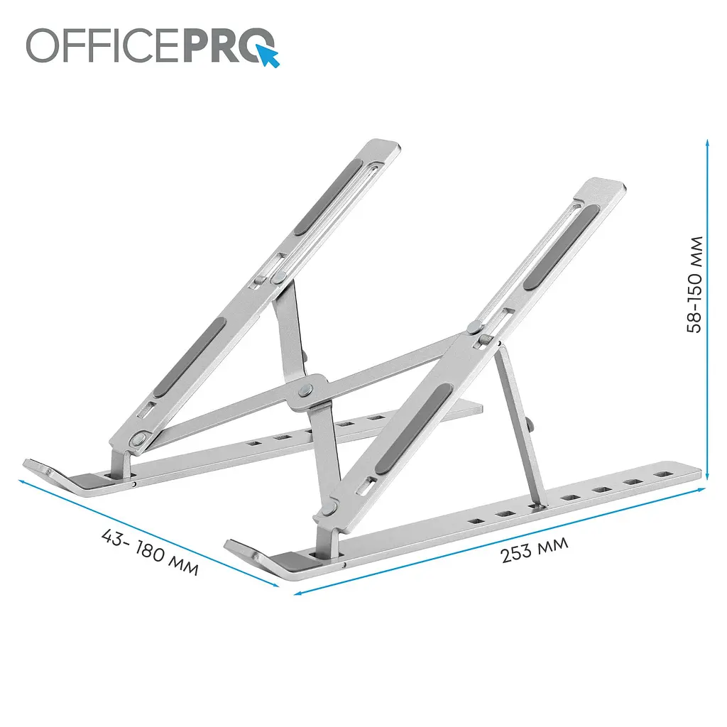 Підставка для ноутбука OfficePro Black LS322S (LS322S) - фото 9