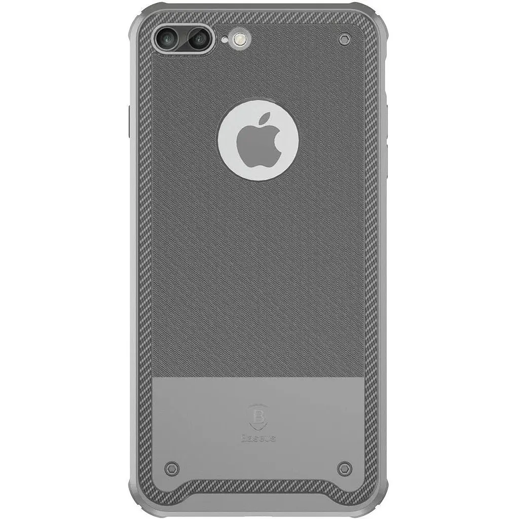 Чехол-накладка Baseus Shield Case iPhone 7 Plus Grey - фото 6