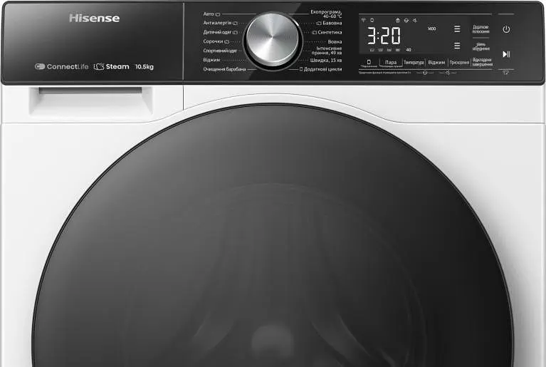 Пральна машина Hisense автоматична WF5S1043BW/UA (7102092) - фото 3