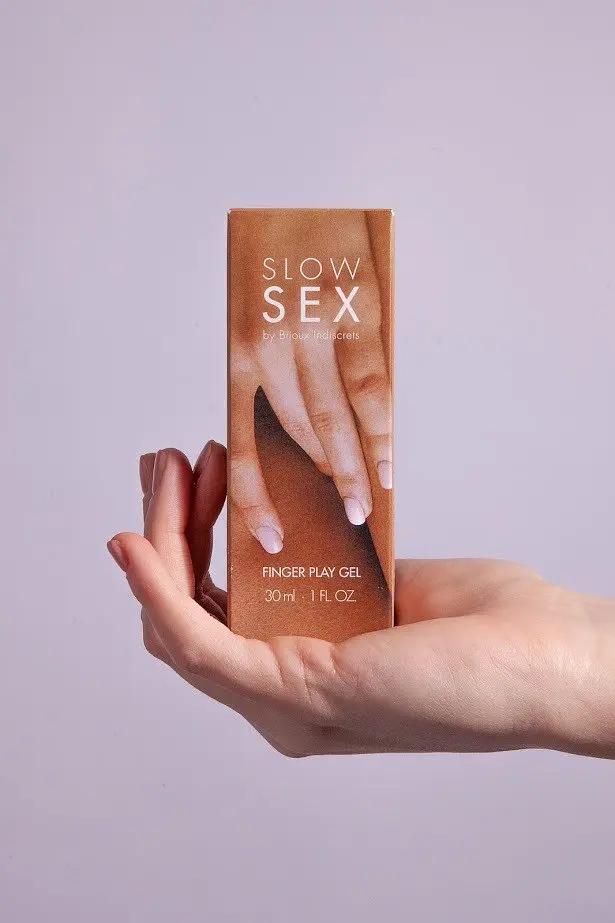 Гель-лубрикант Bijoux Indiscrets Slow Sex - Finger play gel - для мастурбації, 30 мл - фото 4