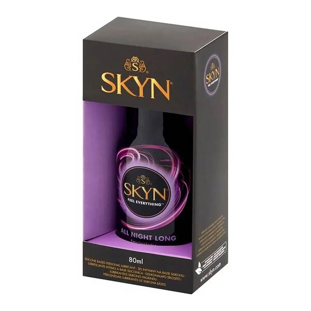 Лубрикант на силіконовій основі SKYN All Night Long 80 мл, чистий склад - фото 2