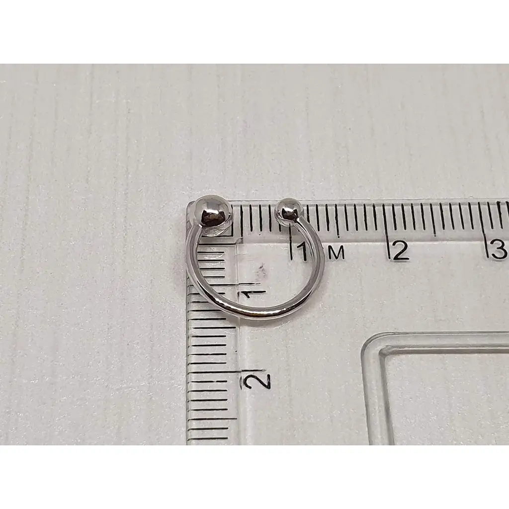 Срібна сережка-кафф на хелікс Dear. 3541С - фото 3