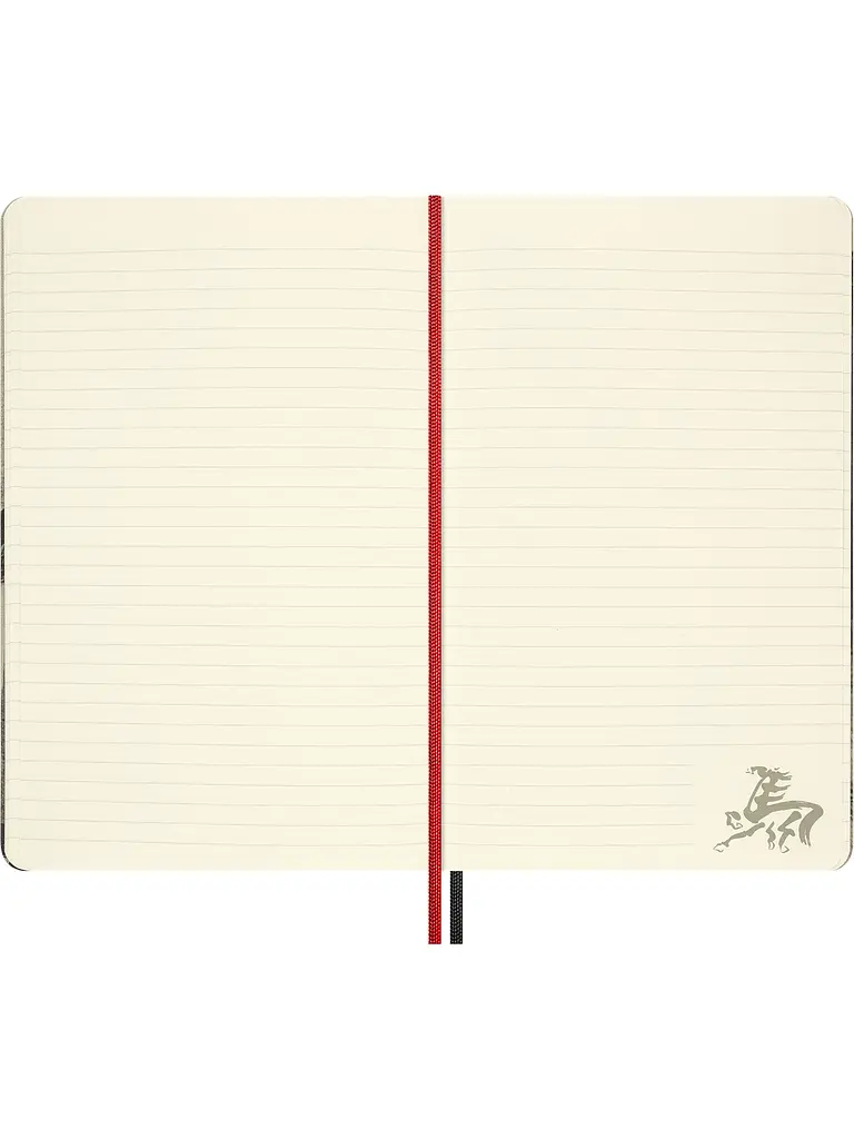 Записник Moleskine Year of the Horse середній, Лінійка Сірий (LECNYHRSQP060A) - фото 5