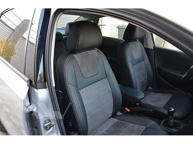 Авточохли модельні MW Brothers для Volkswagen Polo HB c 2009 - фото 6