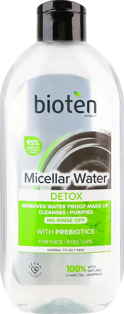 Міцелярна вода Bioten Detox Micellar Water для нормальної та жирної шкіри 400 мл - фото 6