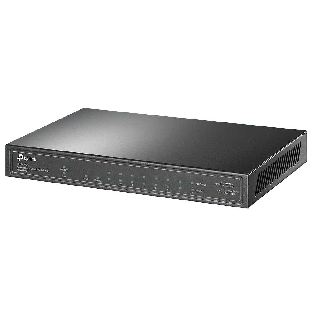 Комутатор мережевий TP-Link TL-SG1210P - фото 2