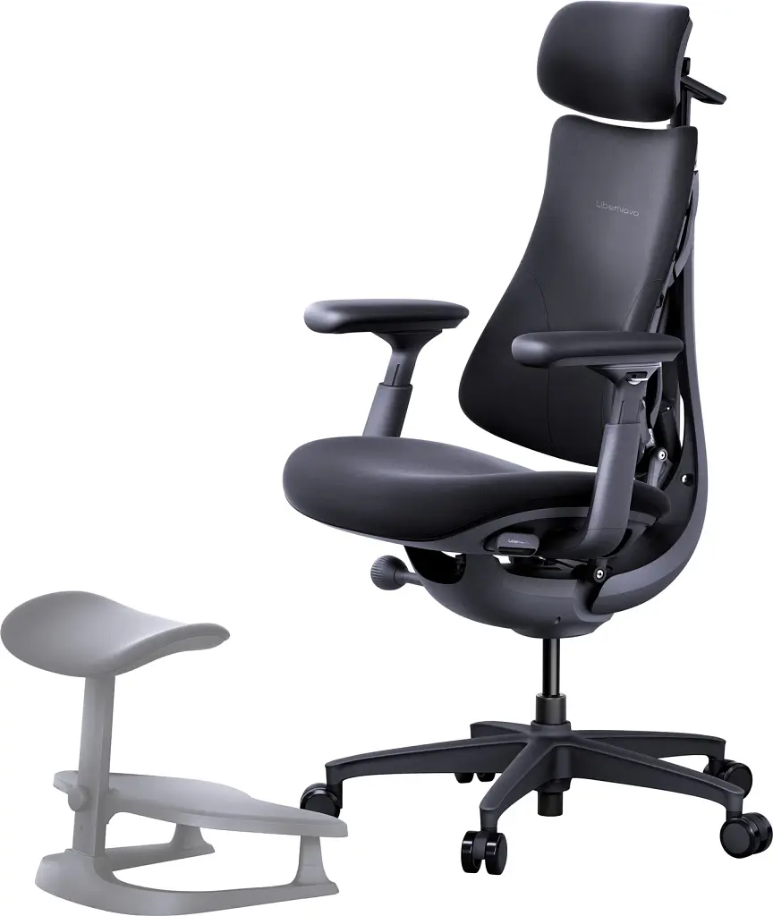 Крісло офісне LiberNovo Omni Midnight Black 48 см (CP-GW-0000015-00-01) - фото 5