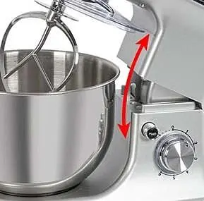Планетарний міксер-тестоміс Profi Cook PC-KM 1222 5л - фото 6