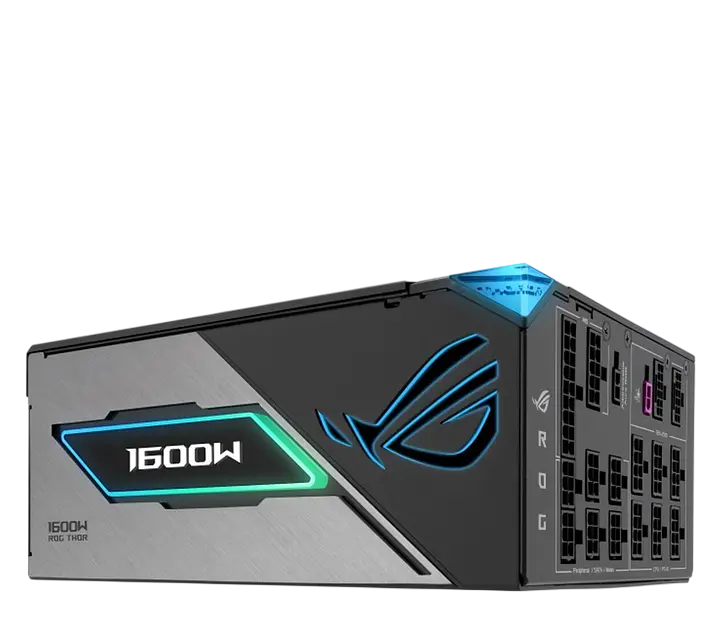 Блок живлення ASUS ROG THOR 1600W 80+ Titanium (ROG-THOR-1600T3-GAMING) - фото 6