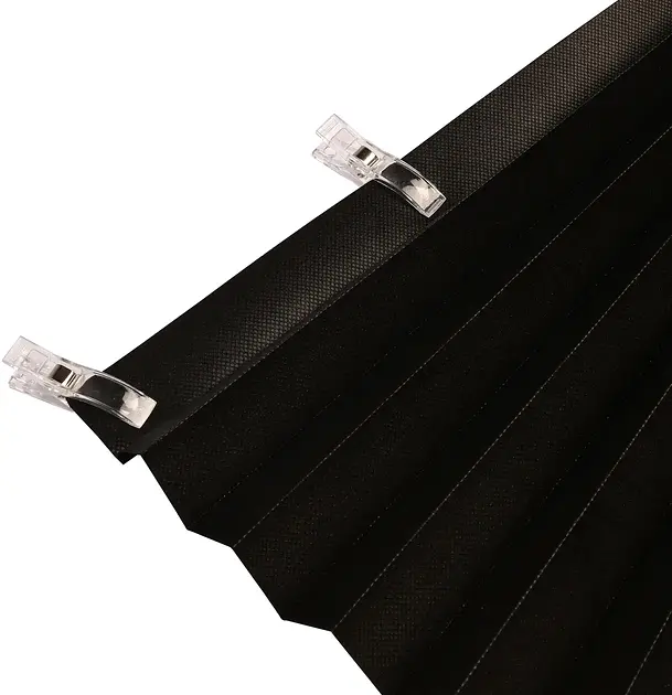 Жалюзі-плісе самоклейні на вікна 60 x 180 см чорні (BLINDS-BLACK60X80) - фото 7