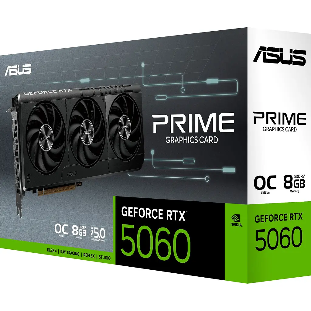 Відеокарта Asus Prime GeForce RTX 5060 8GB OC Edition (PRIME-RTX5060-O8G) UA [145604] - фото 10