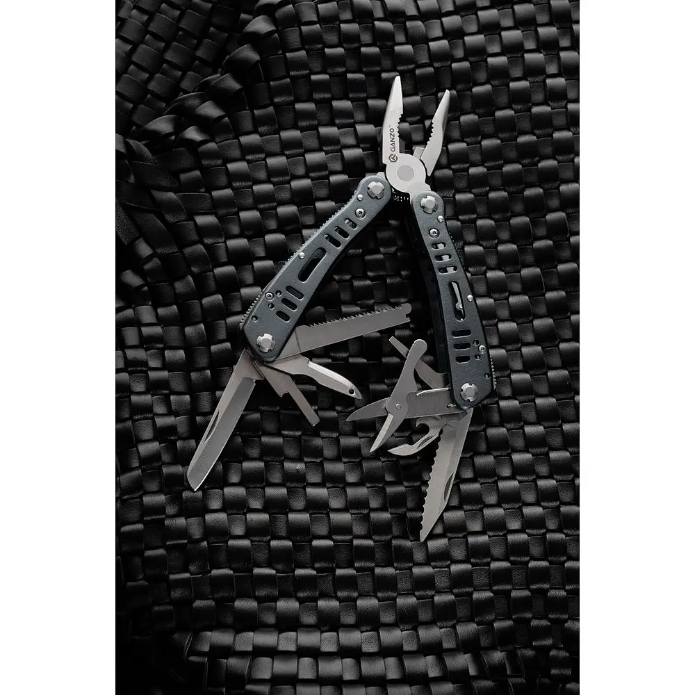 Мультитул Ganzo Multi Tool (G203), Сріблястий - фото 12