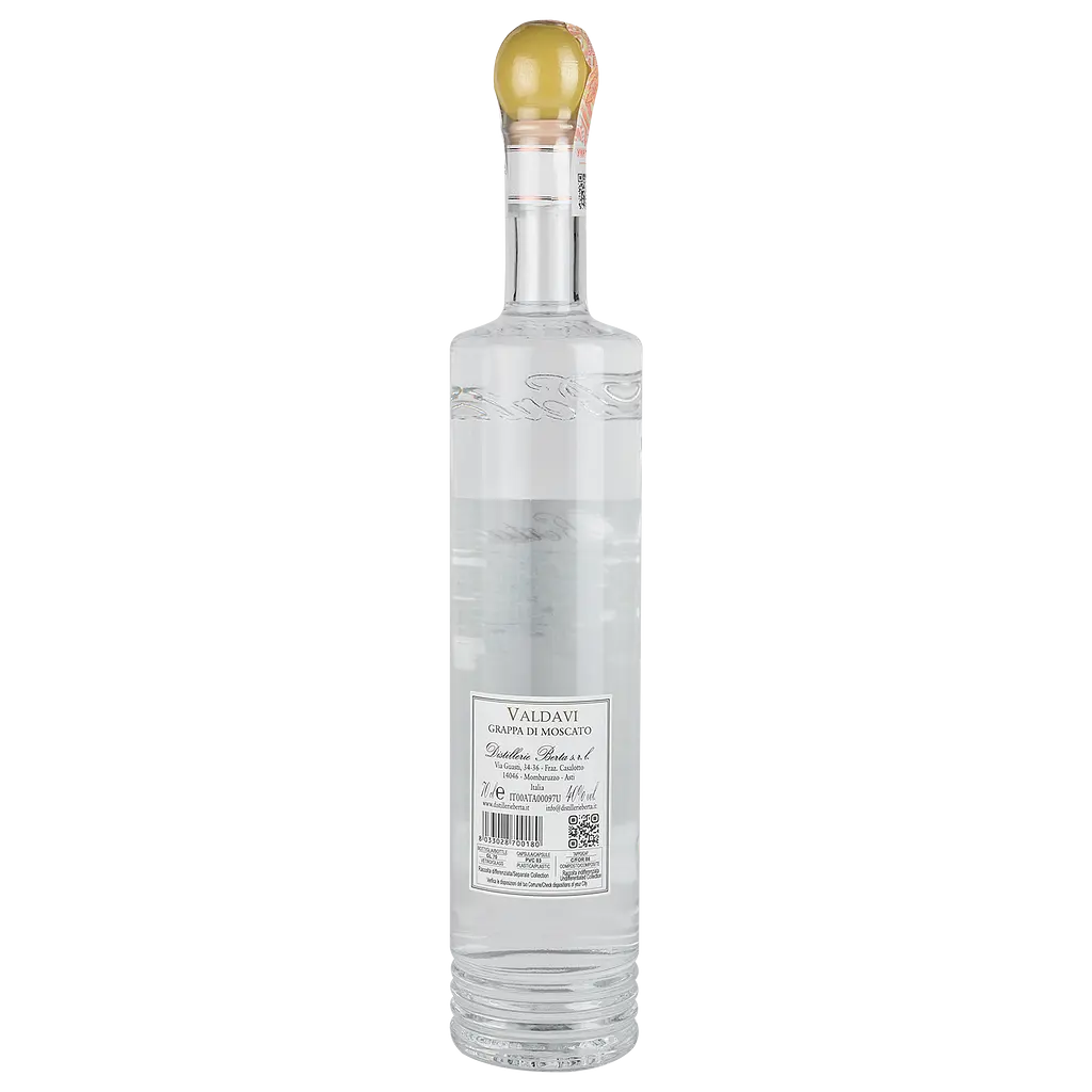 Граппа Distillerie Berta Valdavi 40% 0.7 л - фото 2