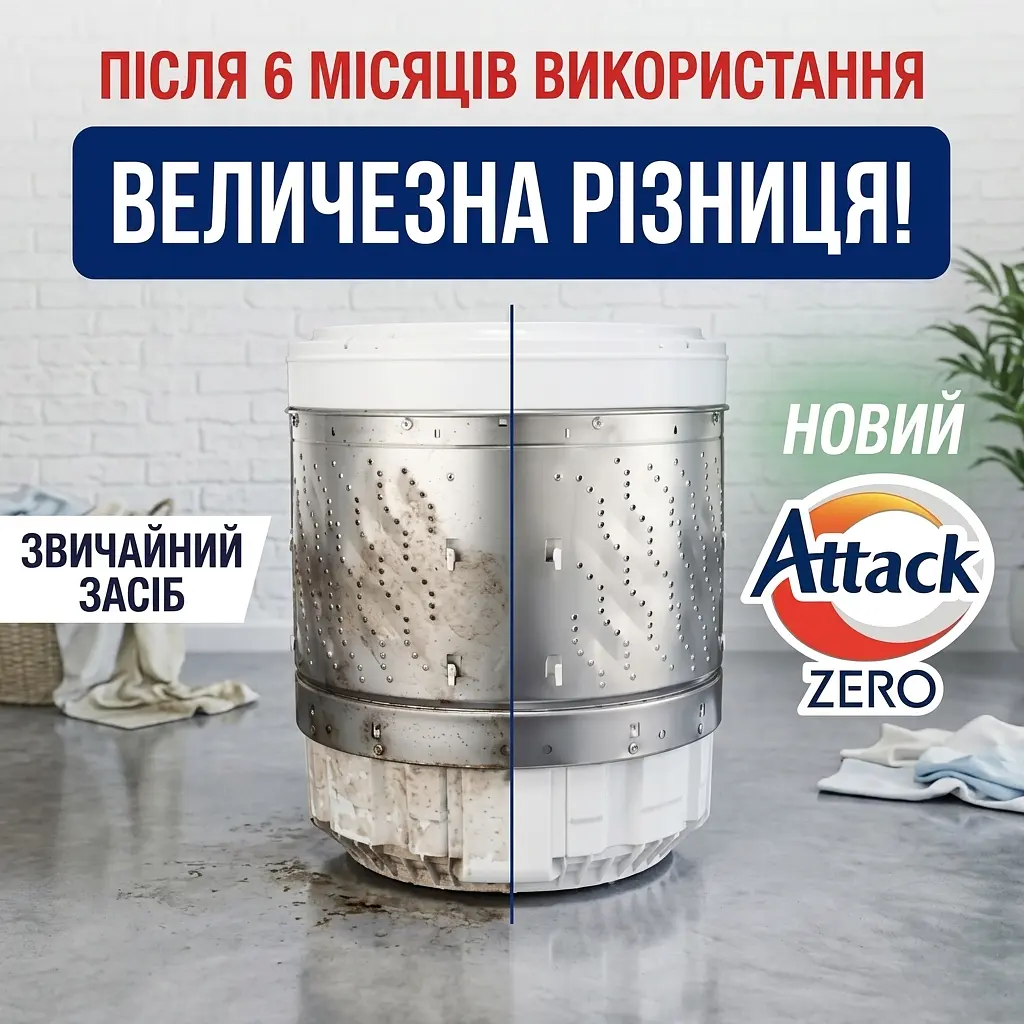 Японський гель для прання Kao Attack ZERO Drum для барабанних машин, 570 г - фото 3