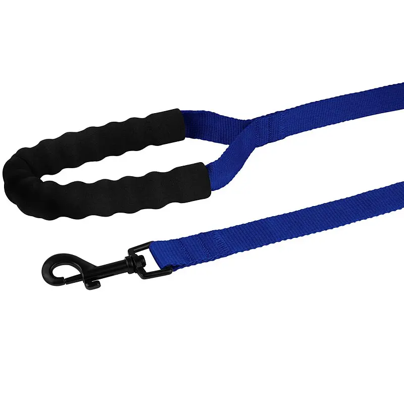 Поводок для собак Barksi Active с мягкой ручкой 9 м х 2.5 см синий - фото 4