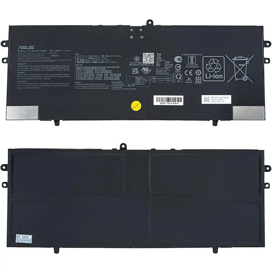 Батарея для ноутбука Asus C41N2304 (M5606NA M5406UA M5506NA) 15.56V 4820mAh 75Wh Чорний - фото 2