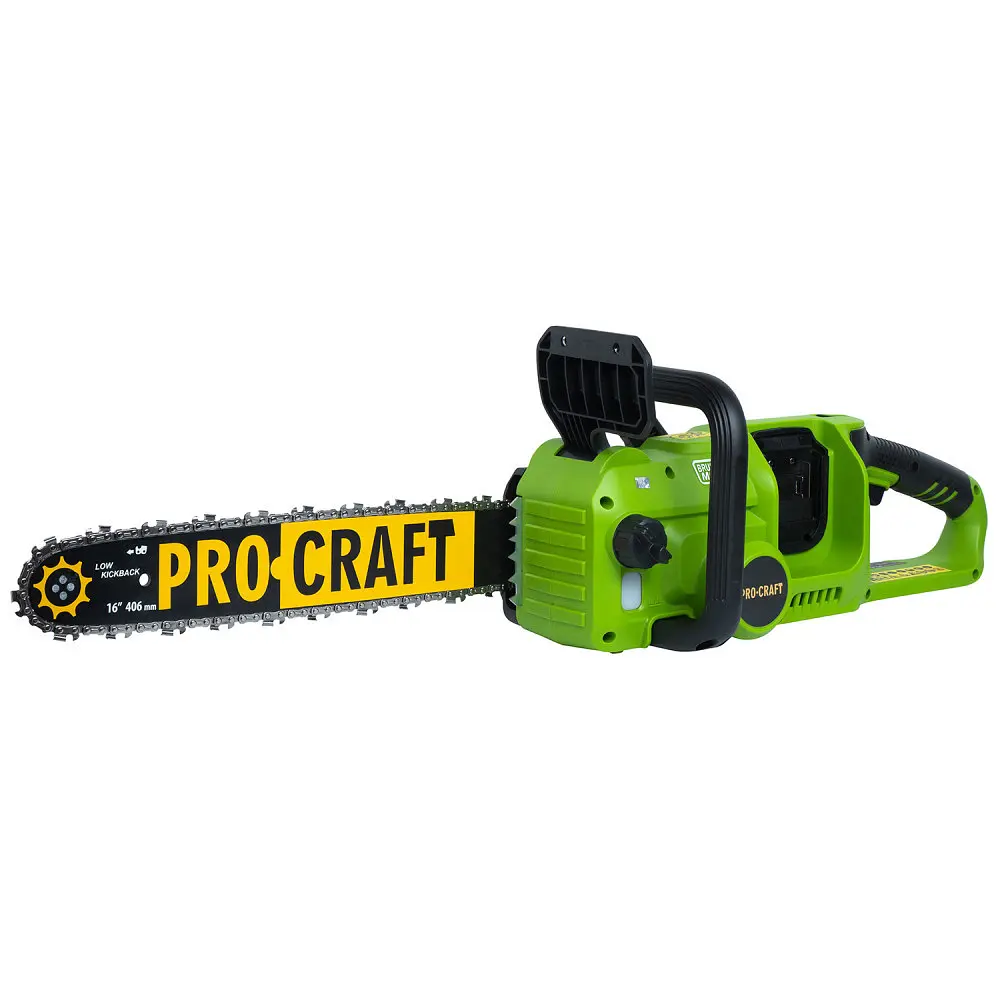Акумуляторна ланцюгова пила Procraft PCA42/2 20В, безщіткова, без АКБ та зарядного пристрою, потужна і легка - фото 3