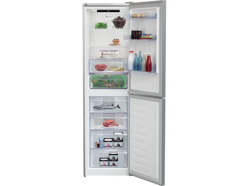Холодильник з морозильною камерою Beko RCNA386E40ZXBN - фото 5