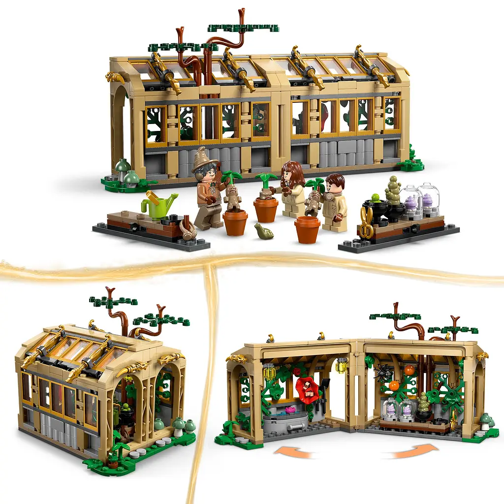 Конструктор LEGO Harry Potter Замок Хогвартс: урок гербологии 390 деталей (76445) - фото 10