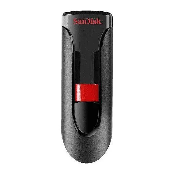 USB флеш-накопичувач SanDisk Cruzer Glide 32GB USB-A 3.0 Black/Red (SDCZ60-032G-B35) [66237] - фото 3