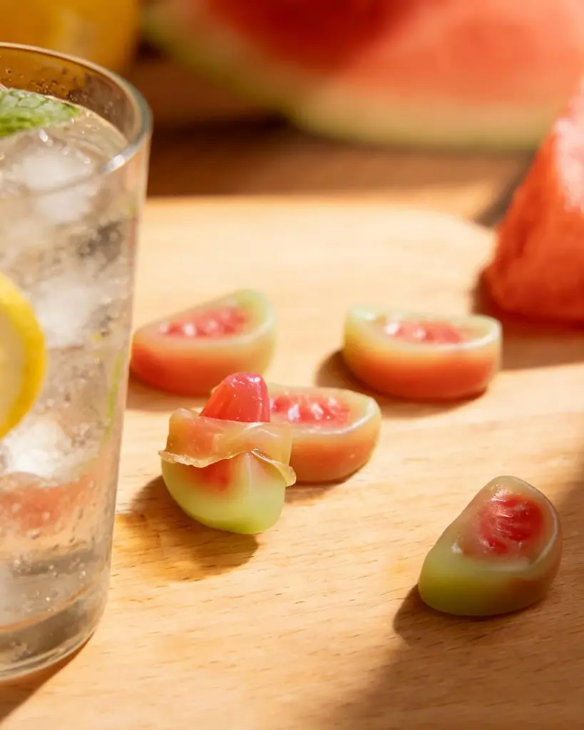 Желейні цукерки Amos Peelerz Peelable Watermelon Gummy Candy 170г - фото 8