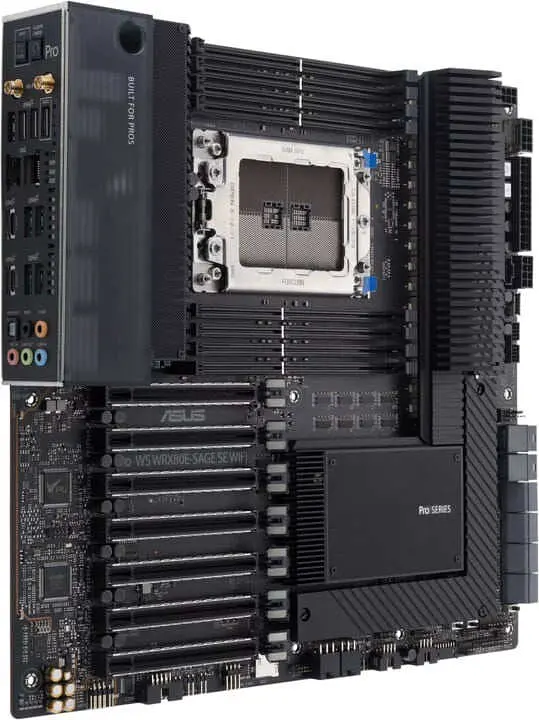 Материнская плата Asus PRO WS WRX80E-Sage С WIFI II (90MB1E60-M0EAY0) - фото 4