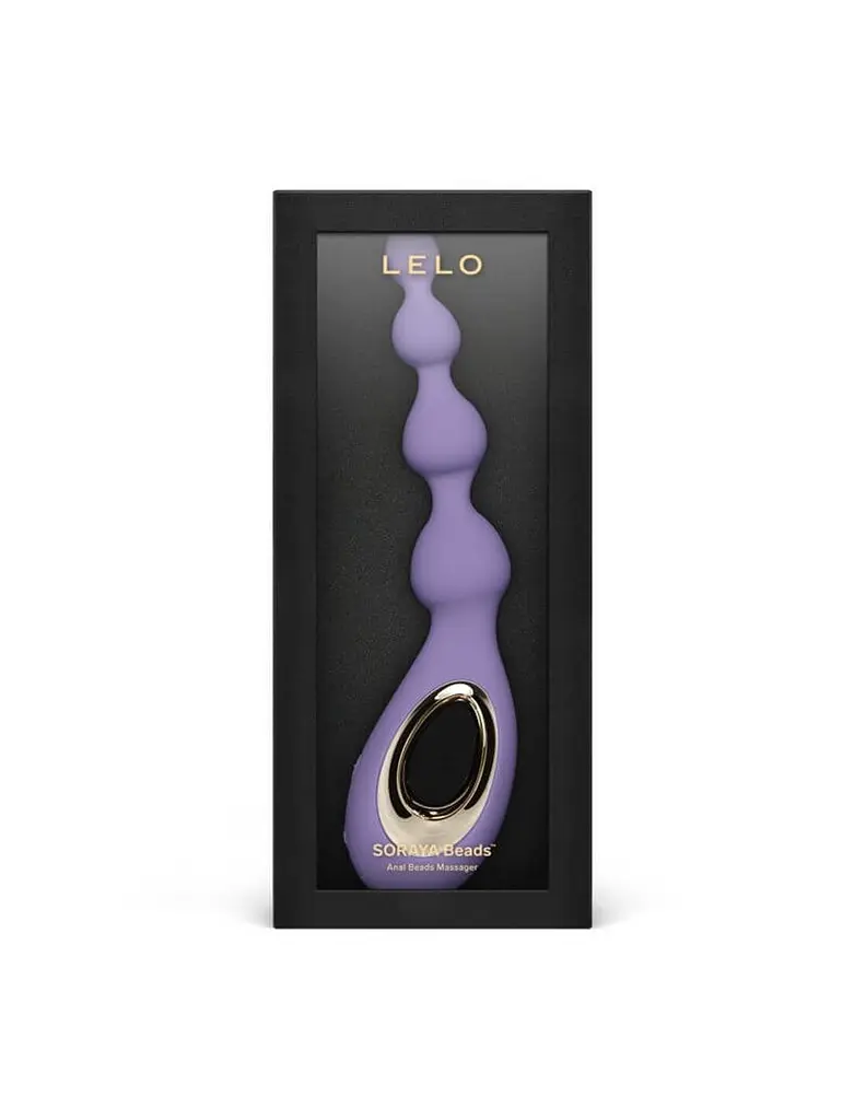 Анальне намисто з вібрацією LELO Soraya Beads Violet Dusk - фото 3
