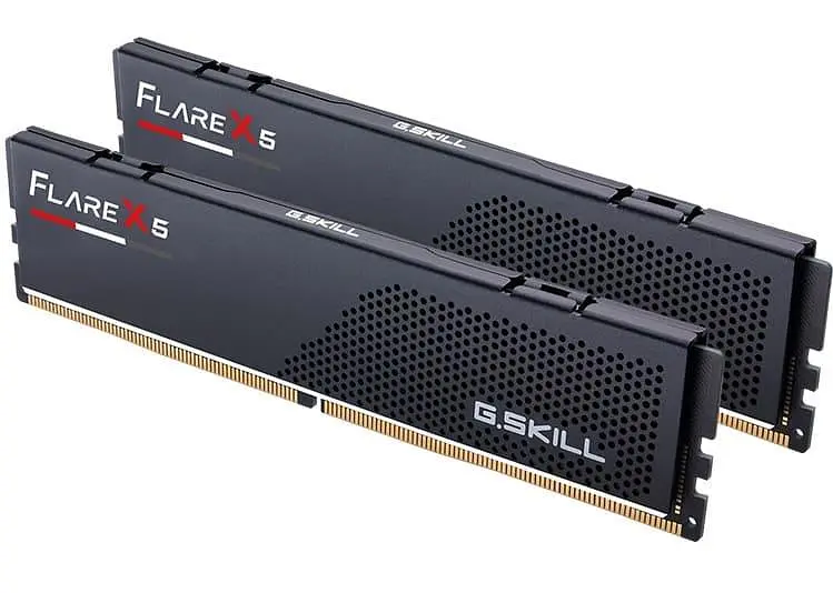 Модуль памяти G.Skill DDR5 64GB (2x32) Flare X5 6000Mhz Black AMD EXPO (F5-6000J3040G32GX2-FX5) - фото 2