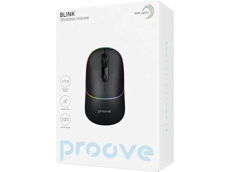 Миша Proove Blink black (WMBL00002001) - фото 6