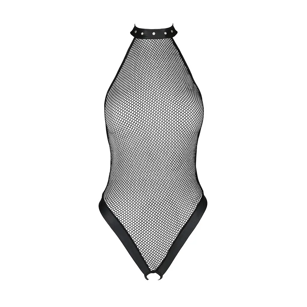 Боді-халтер з відкритим доступом Passion MOONLIGHT BODY L/XL black - фото 3