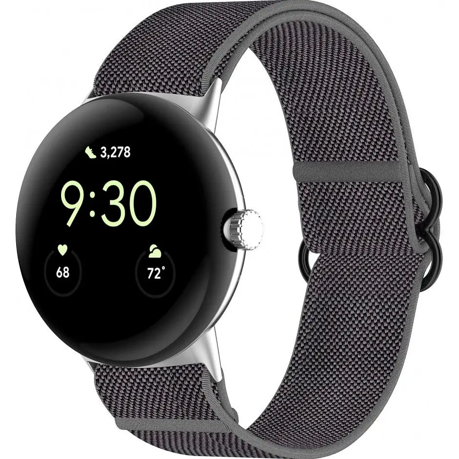 Ремінець ArmorStandart Nylon Band для Google Pixel Watch/Watch 2/ Watch 3/Watch 4 Grey (ARM75427) [105462] - фото 2