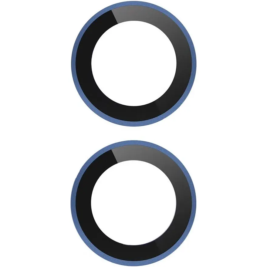 Захисне скло на камеру iLera FocusPro Lens для Apple iPhone 16/16 Plus Blue (iLFPBl16) [124804] - фото 2