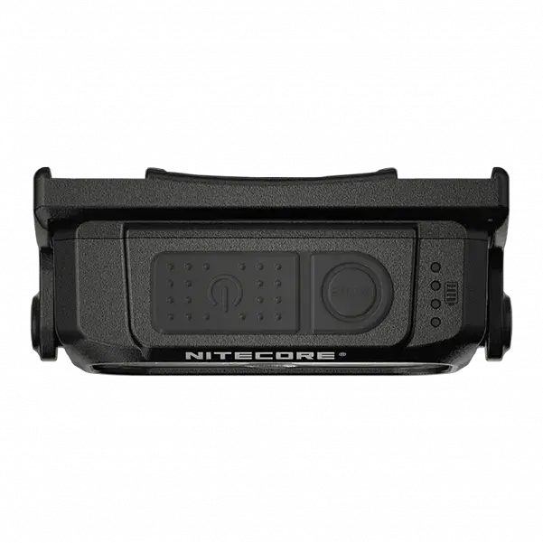 Налобний легкий ліхтарик Nitecore NU25 UL New з білим та червоним світлом (Чорний) - фото 3